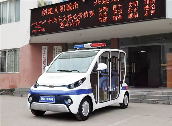 带空调电动巡逻车